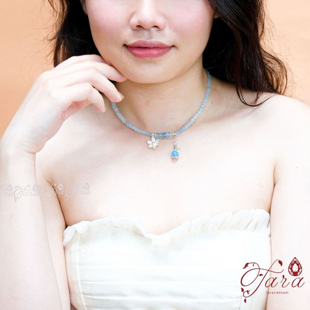  Dây Chuyền Aquamarine 