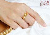  Nhẫn Citrine bọc Vàng 10k sang trọng 