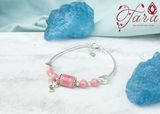  A005 - Vòng đá Rhodochrosite Đào Hoa nhiệm mầu cho chuyện tình chàng nàng 