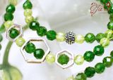  Limited edition - Diopside lấp lánh mix Peridot thanh nhã 