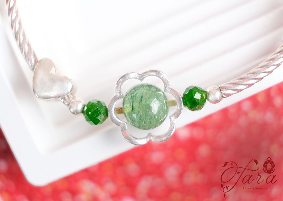  Vòng Diopside và Prehnite 