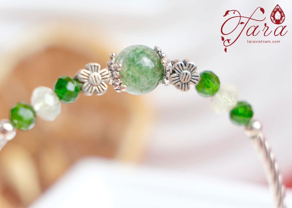  Vòng Diopside và Prehnite 