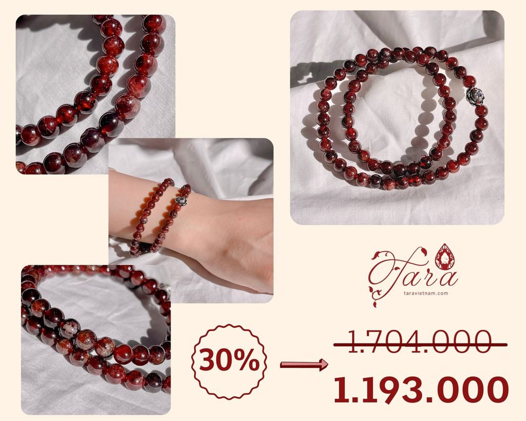  Vòng Garnet Quấn Ưu Đãi 