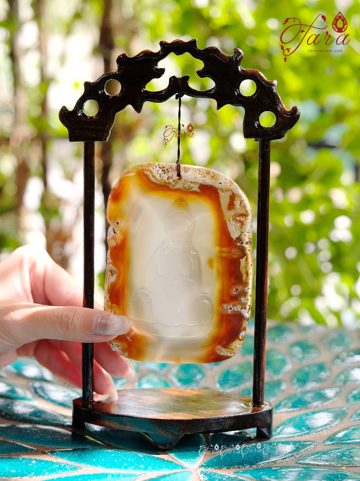  Tượng Phật Thích Ca đá Mã  đặt bàn làm việc, phòng khách hoặc decor mang nhiều ý nghĩa tốt lành. 