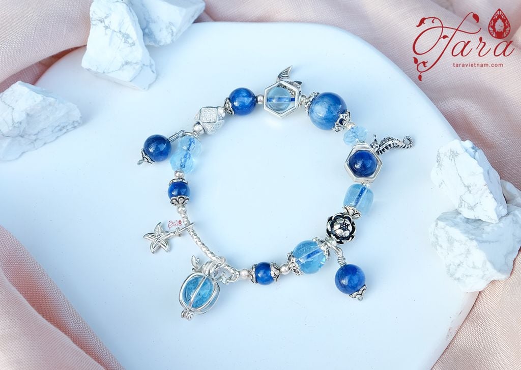  A00 - Vòng tay Topaz và Kyanite - Câu Chuyện Đại Dương 