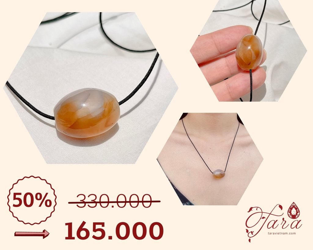  Dây Chuyền Lu Thống Mã Não Ưu Đãi 