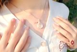  Mặt Dây Chuyền Moonstone Giọt Nước 