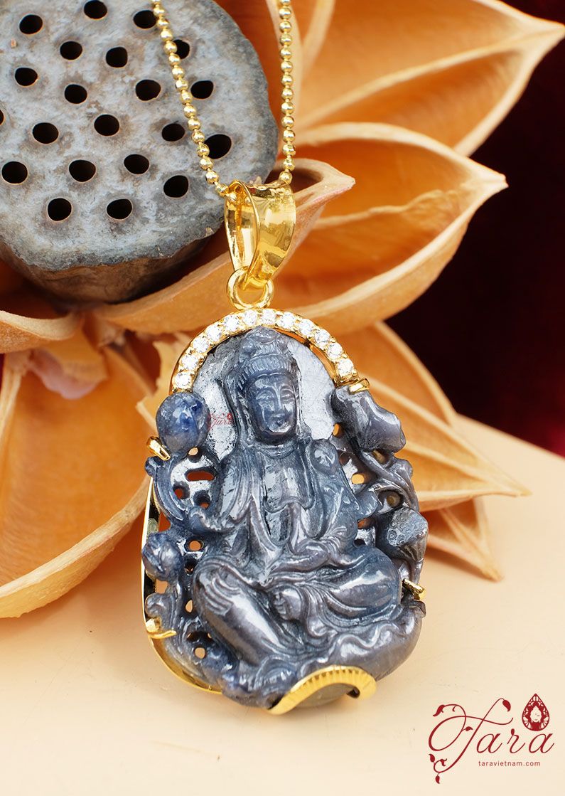  Mặt Dây Chuyền Quan Âm Tự Tại 