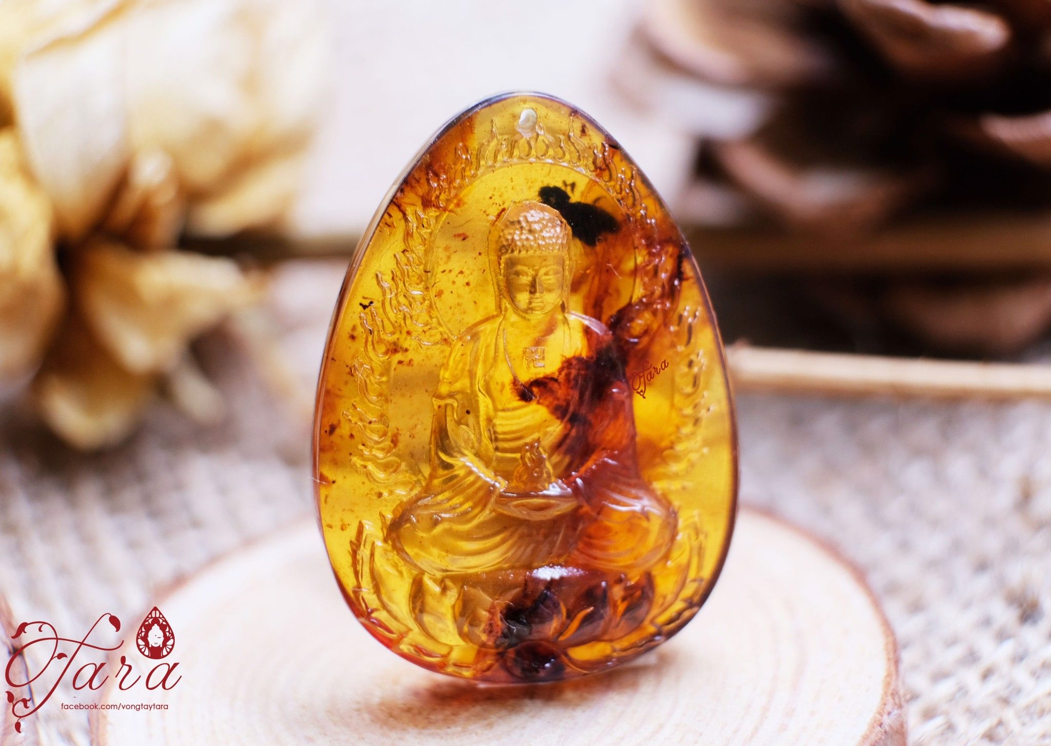 Mặt Phật Hổ Phách – Biểu tượng tâm linh và phong thủy độc đáo