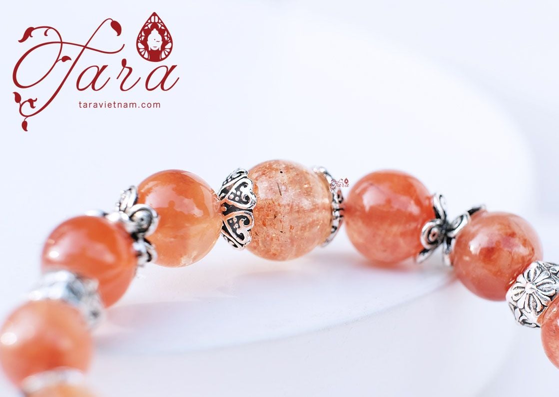  A00 - Vòng Thạch Anh Cam Đỏ và Super Seven 