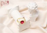  Nhẫn đá Ruby trái tim - Vẻ đẹp kiêu sa khó chối từ 