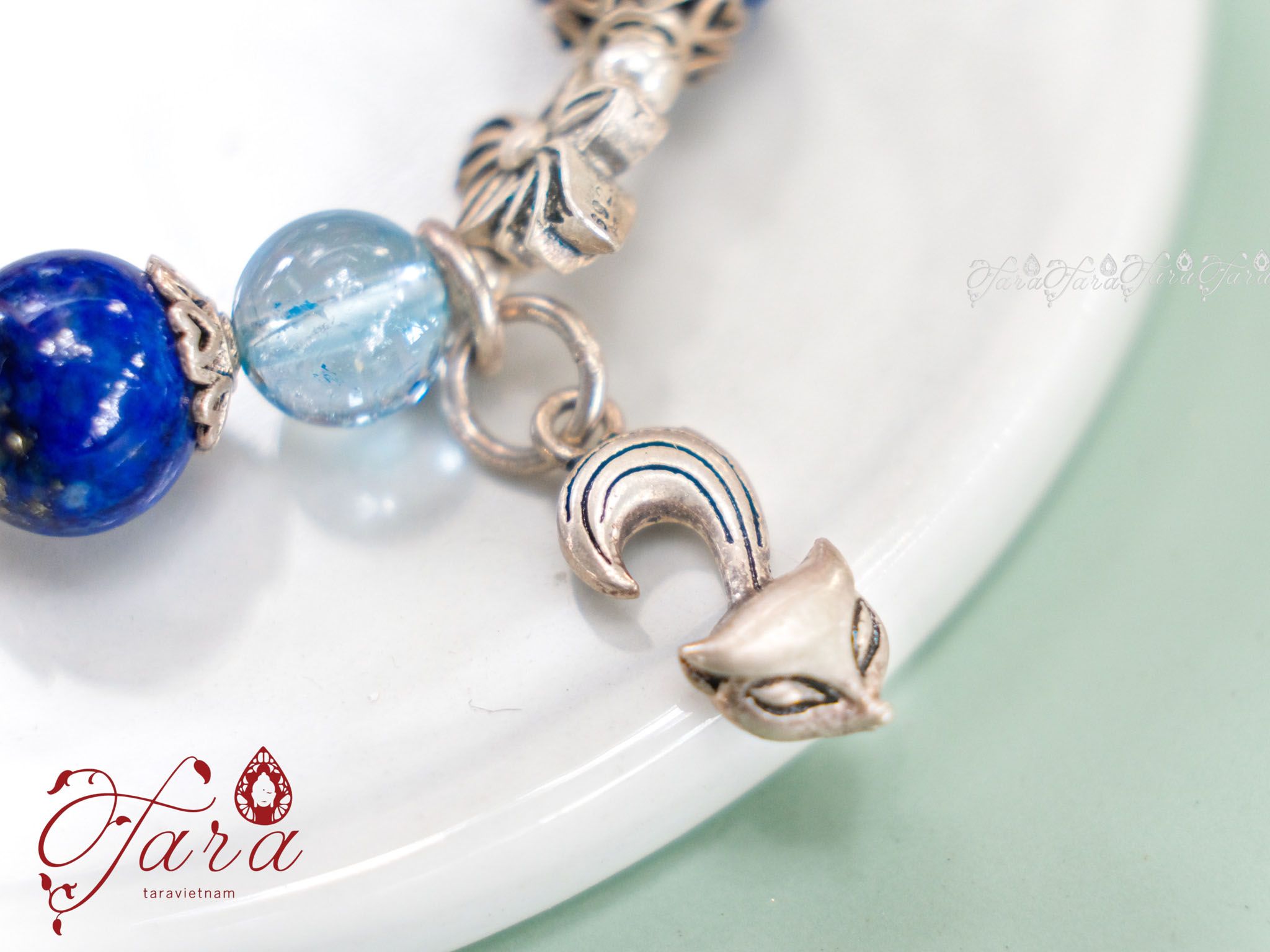 Vòng Lapis Lazuli và Topaz TARA GEMS