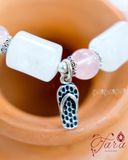  Vòng Thạch Anh Hồng và Thạch Anh Trắng 