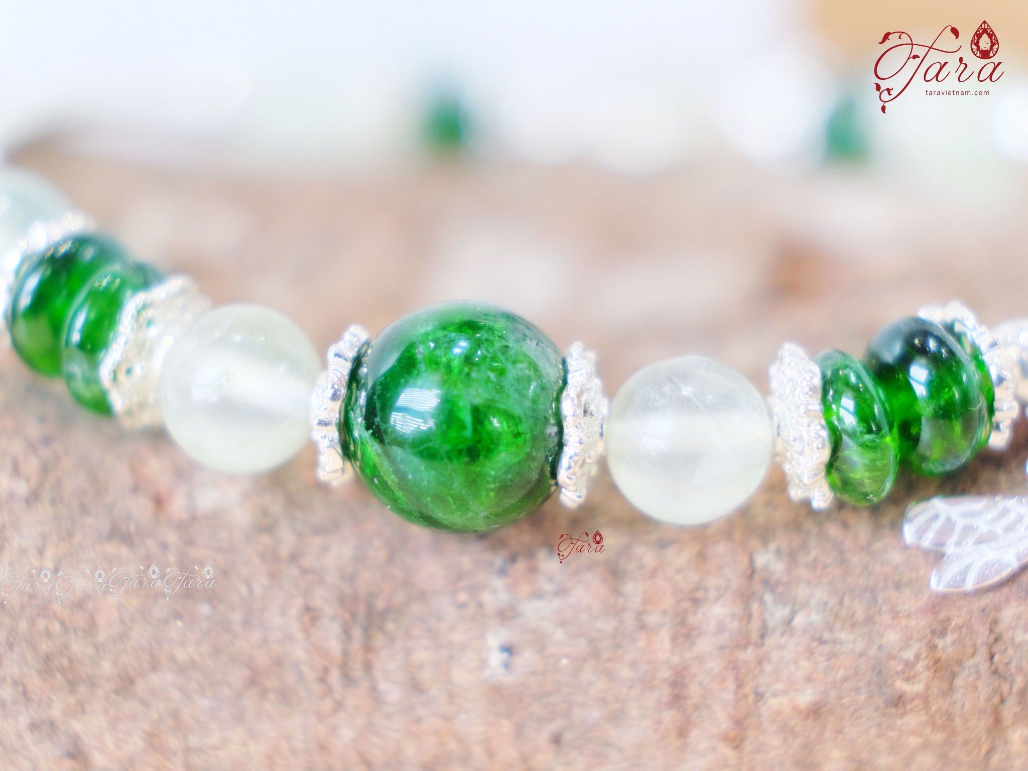  Vòng Diopside và Prehnite 