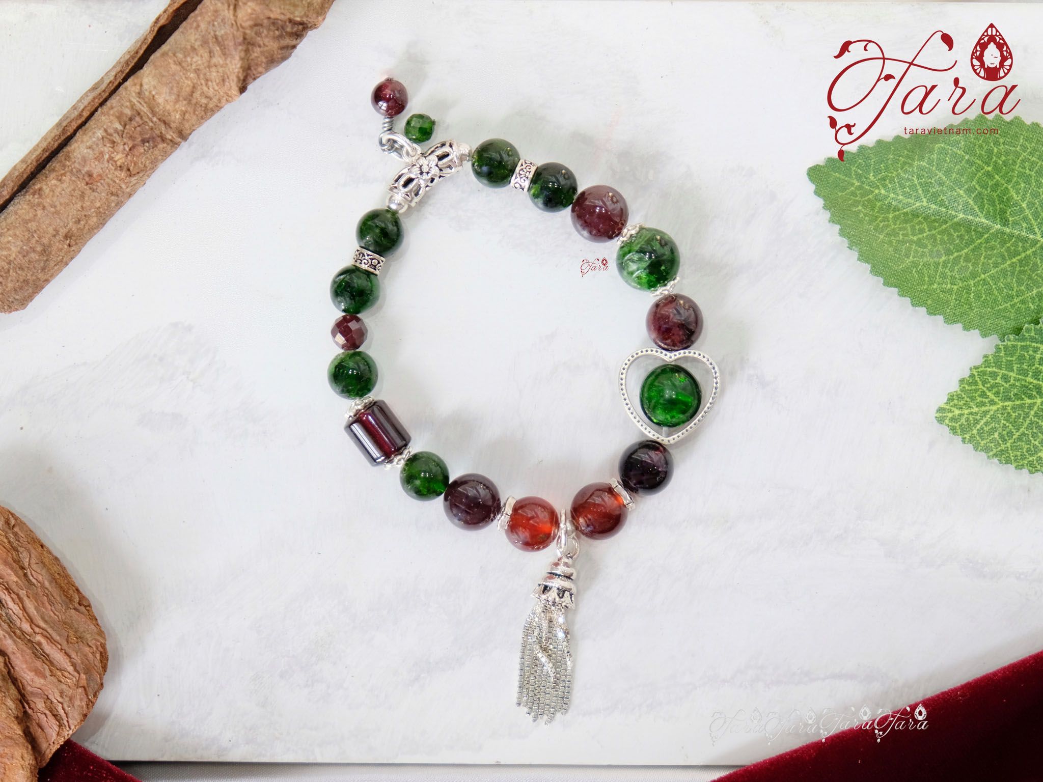  Vòng Diopside và Garnet 