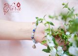  Vòng tay Kyanite giác mix Topaz và Aquamarine xinh xắn, thanh lịch 