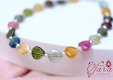  Vòng Tourmaline Dạng Tim Xinh Xắn 
