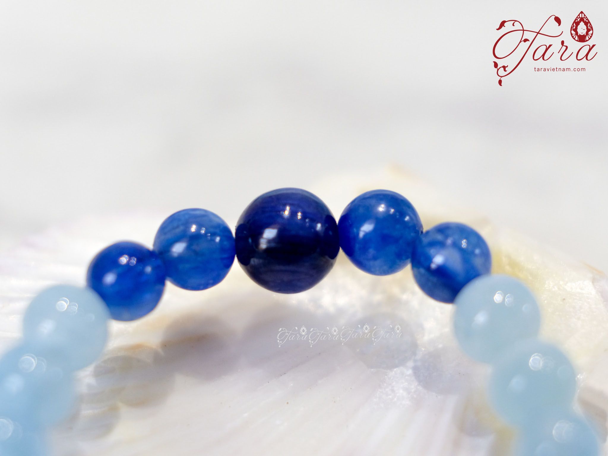  Vòng tay Aquamarine, Kyanite và Lapis cho bé 