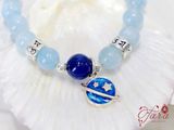  Vòng tay Aquamarine, Kyanite và Lapis cho bé 