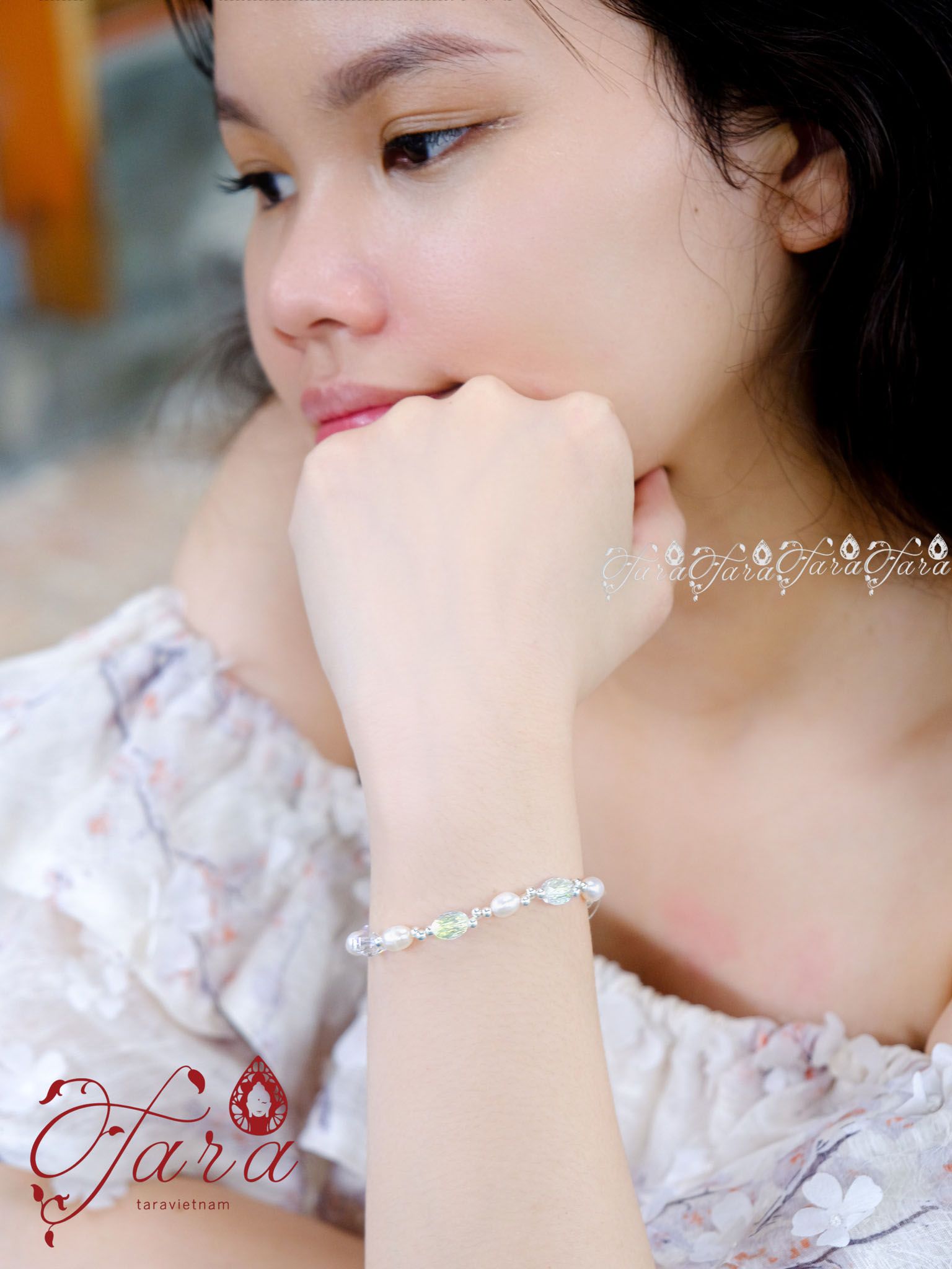  Vòng Ngọc Trai và Pha Lê 