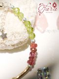  Vòng Pha Lê, Tourmaline và Peridot 
