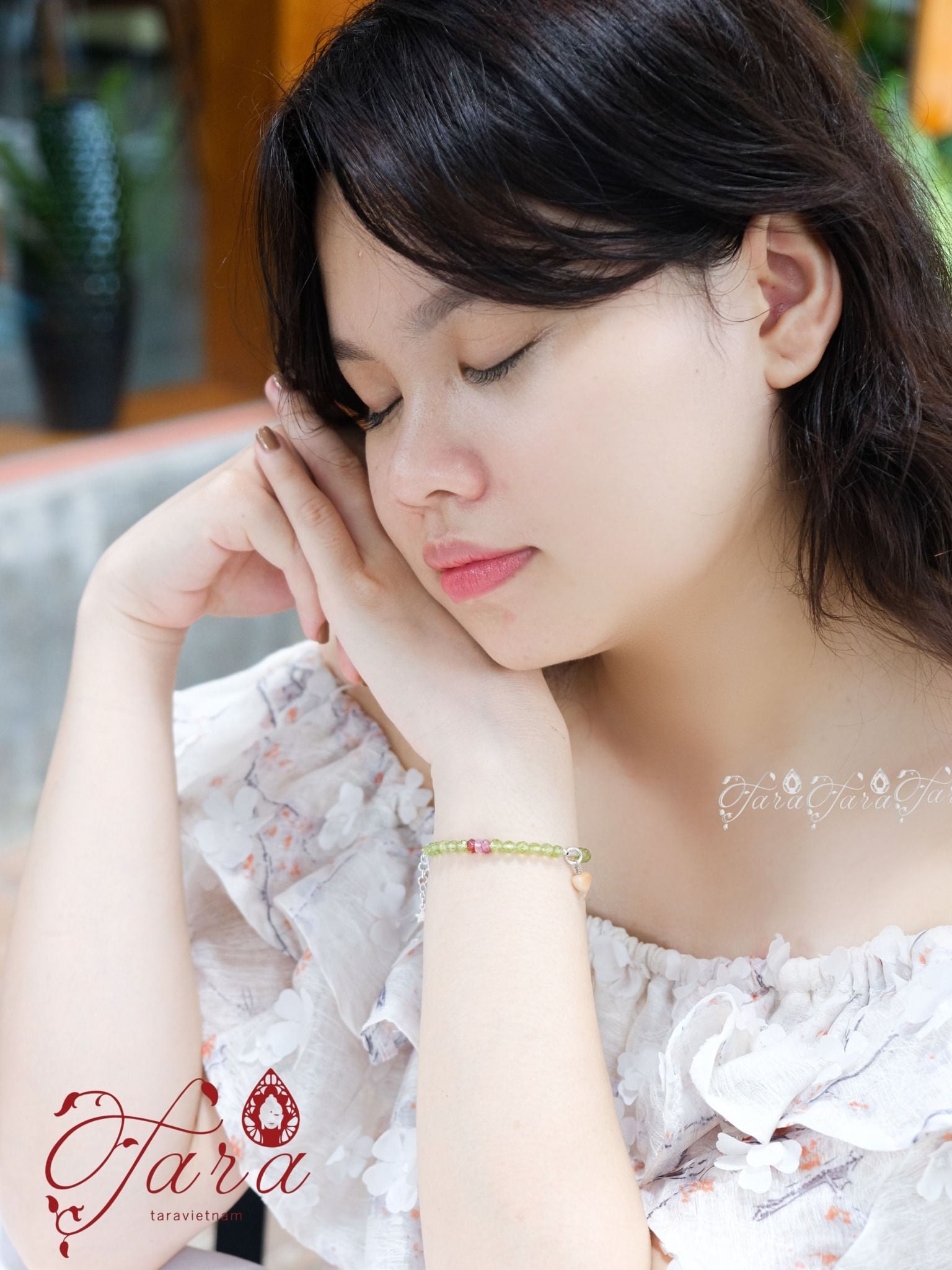  Vòng Peridot, Tourmaline và Pha Lê 