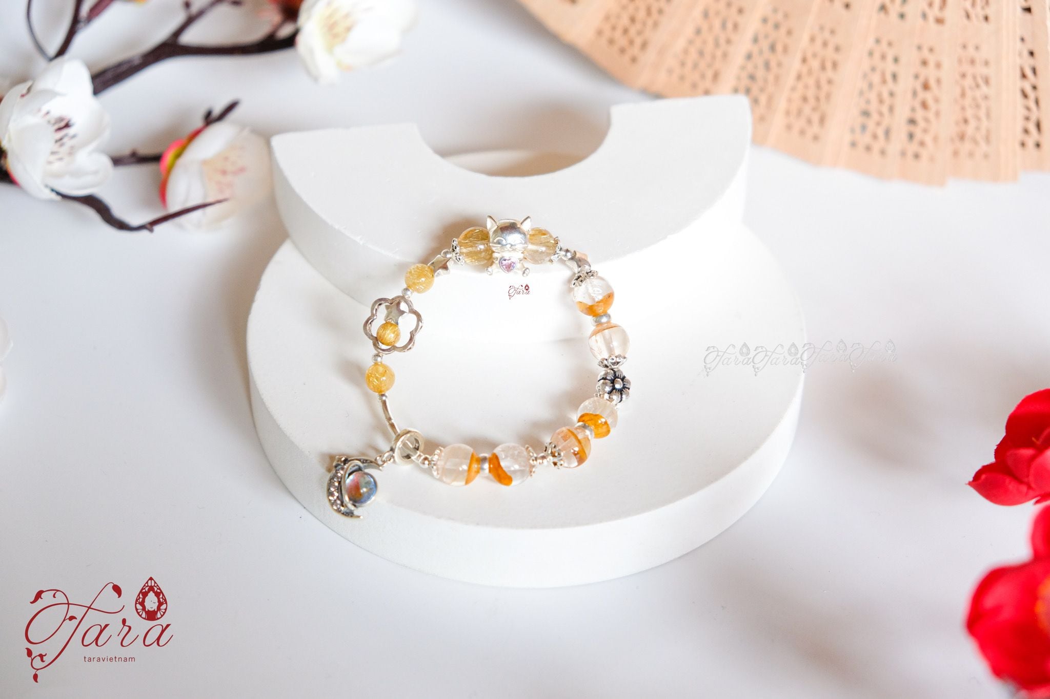  Vòng Thạch Anh Tóc Vàng, Ưu Linh Vàng 