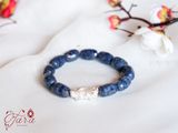  Vòng Nam Sapphire mix Charm Tỳ 