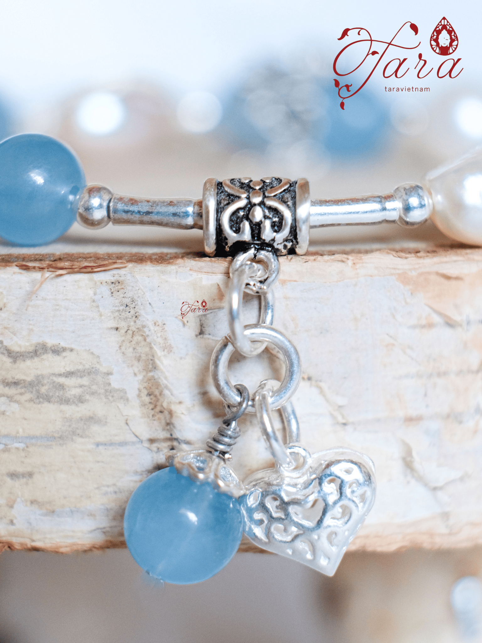  Vòng Ngọc Trai, Sapphire và Aquamarine 