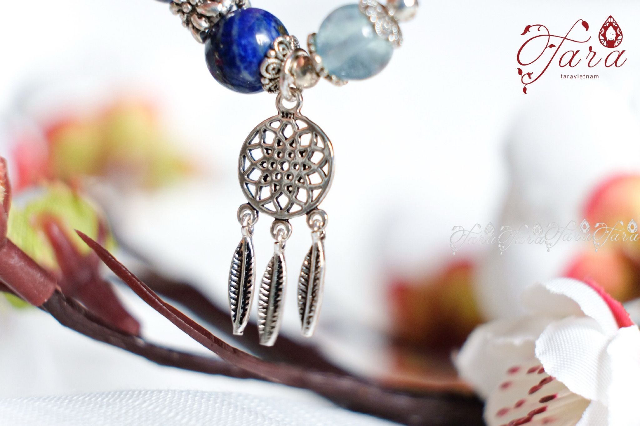  Vòng Aquamarine, Kyanite và Moonstone 