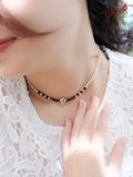  Dây chuyền Ngọc Trai và Garnet 