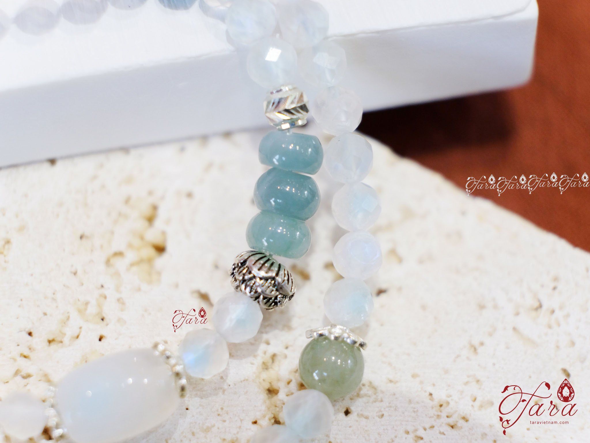  Vòng Moonstone và Cẩm Thạch 