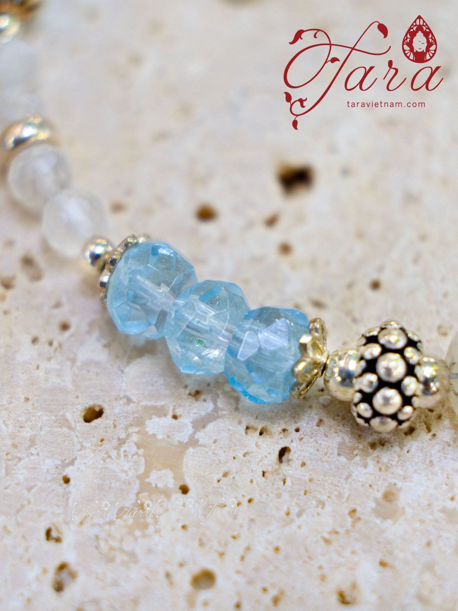  Vòng Topaz và Moonstone 