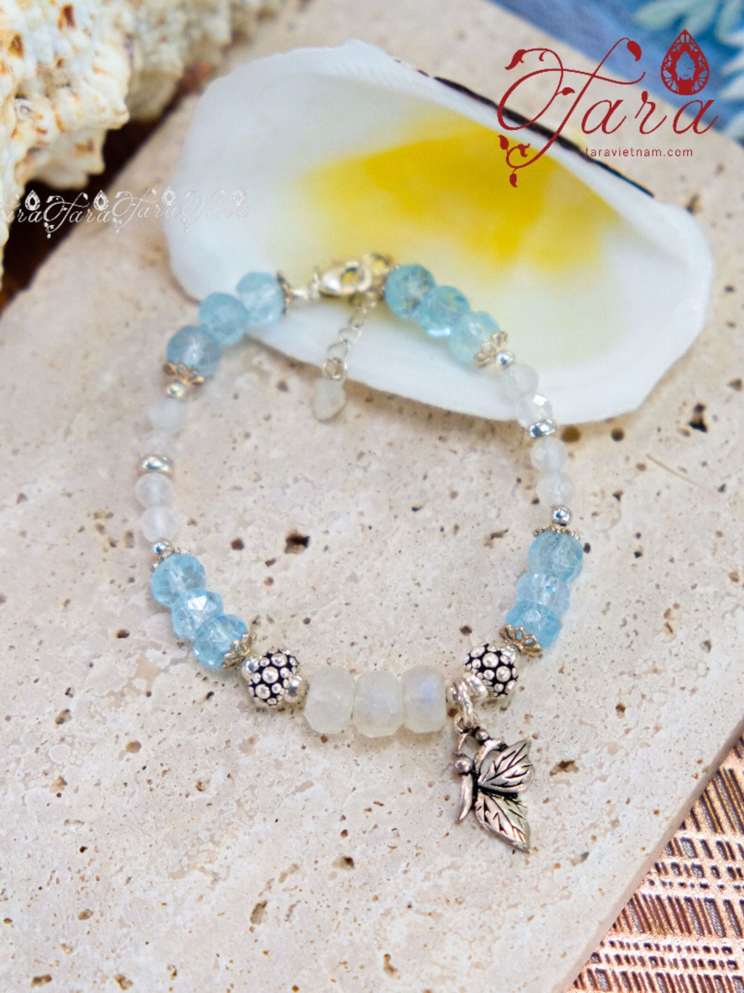  Vòng Topaz và Moonstone 