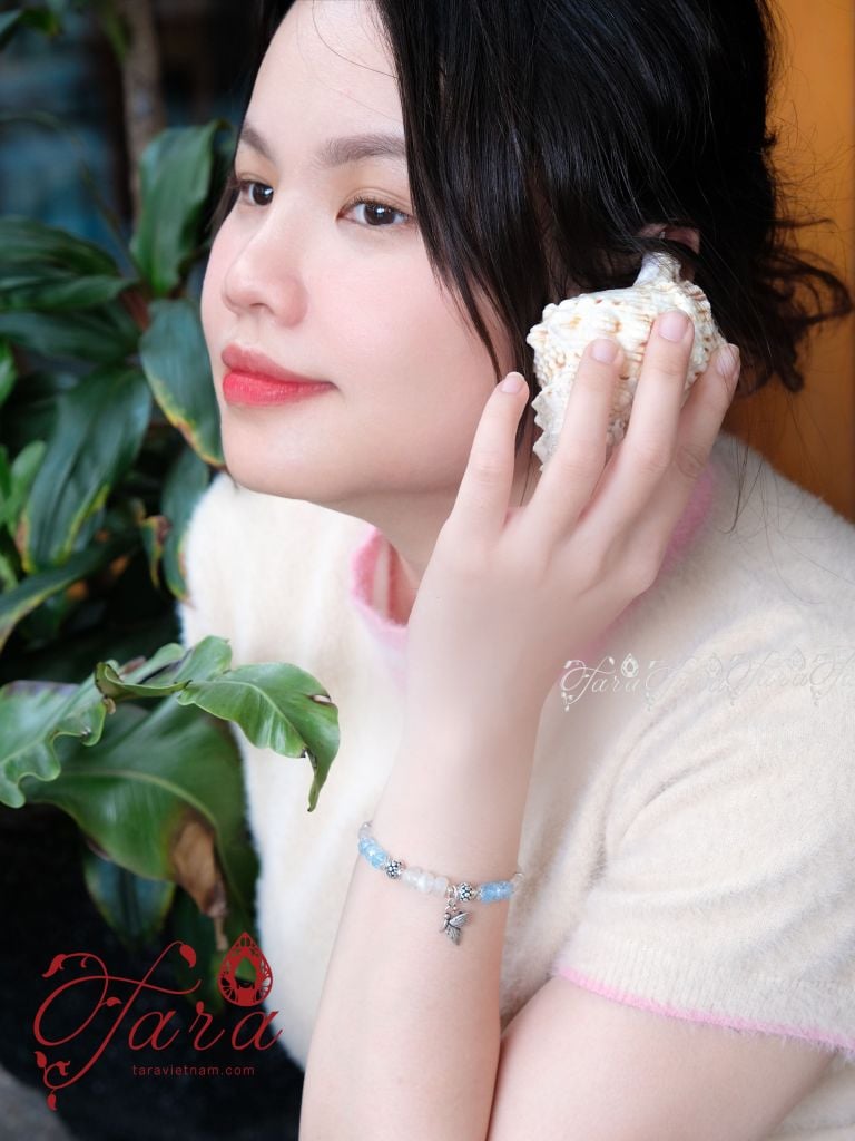  Vòng Topaz và Moonstone 