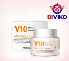 Kem Dưỡng Trắng Cao Cấp V10 Gleaming Cream Skinaz Hàn Quốc