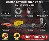  Combo BRT Khai Thác Xe Zin SH125 Việt Nam 