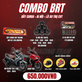  COMBO BRT DÂY CUROA + BI NỒI + LÒ XO TRỤ CVT 