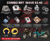 COMBO BRT WAVE DREAM 100 (Street) 53.40mm