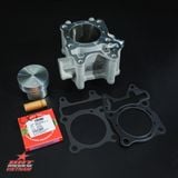  Lòng BRT nhôm nén Ceramic + Piston nhôm nén BRT Ắc 14 Non Modify 63.00 Vario PCX150 
