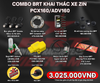 Combo BRT Khai Thác Xe Zin PCX160/ADV160