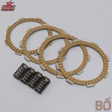  Combo Bố Nồi BRT + Lò Xo Nồi Super Spring Dream / Smash / Wave100 / Supra / Sirius / Axelo + Tặng kèm móc khóa + tem dán BRT 