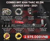 Combo BRT Khai Thác Xe Zin Lead125 (2013-2021)