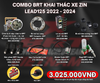 Combo BRT Khai Thác Xe Zin Lead125 (2022-2024)