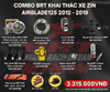 Combo BRT Khai Thác Xe Zin Airblade125 (2012-2019)
