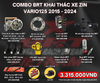 Combo BRT Khai Thác Xe Zin Vario125 (2015-2024)