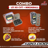 Combo Lò xo tay ga Vision110 + Ninja ball tùy chỉnh BRT - Tặng kèm móc khóa BRT