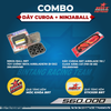  Combo Dây Curoa AirBlade110 BRT + Ninja Ball tùy chỉnh BRT -  Tặng kèm móc khóa BRT + tem dán BRT 