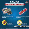  Combo Dây Curoa Mio M3 BRT + Ninja Ball tùy chỉnh BRT -  Tặng kèm móc khóa BRT 