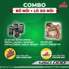  Combo Bố Nồi BRT + Lò Xo Nồi Super Spring Dream / Smash / Wave100 / Supra / Sirius / Axelo + Tặng kèm móc khóa + tem dán BRT 